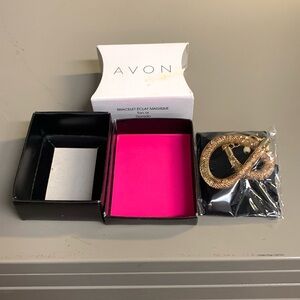 Avon Wishing Dust Sparkle Bracelet Goldtone Brand New in Original Box